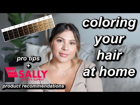 Sally'S Beauty Supply - HOW TO DYE YOUR HAIR AT HOME LIKE A PRO WITH SALLY'S PRODUCTS | HAIRDRESSER TIPS & RECOMMENDATIONS