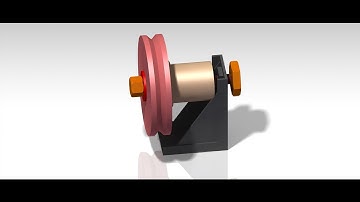 Pulley support assembly in CATIA|part 2:-Assembly and simulation