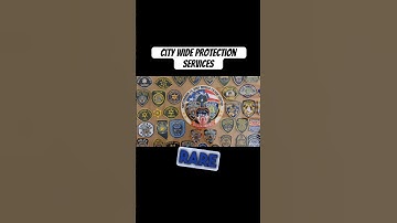 Best Security Company in San Diego has 27-Year Old Collection of RARE Patches! #patch #security