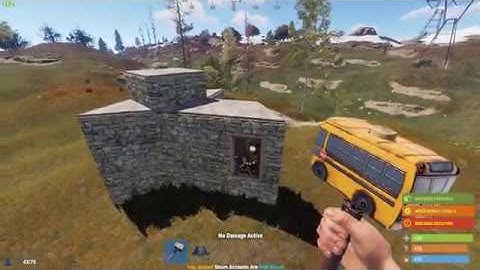 Rust - Solo/Duo Base, Cheap upkeep and easy to build