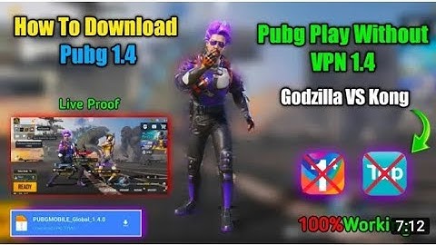 Without Vpn Pubg Mobile 1.4.0Version Is Here Download Link On Description