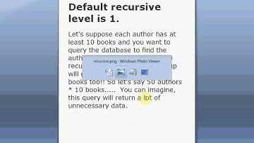CakePHP tutorial : Recursive in cakephp