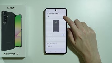 How to Toggle Always On Display on Samsung Galaxy A56 5G