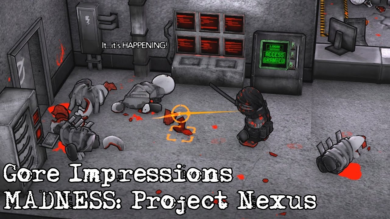 In the flash game Madness Combat: Project Nexus, when you start
