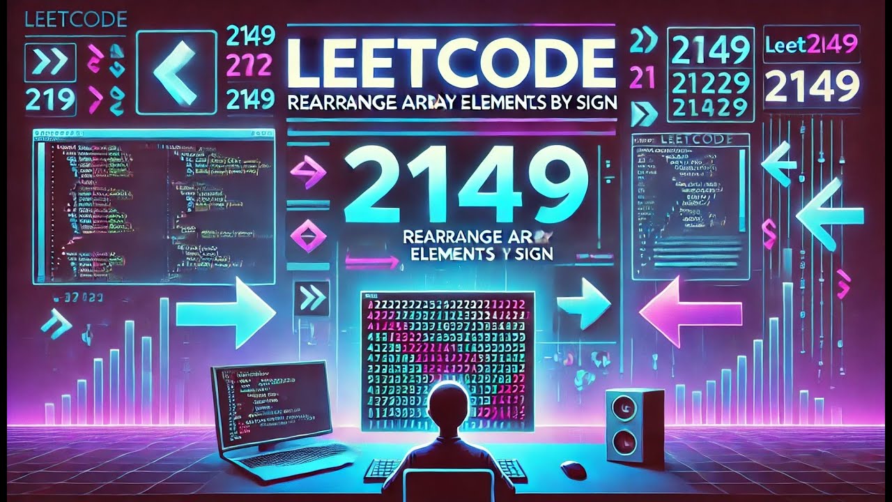 Leetcode 2149. Rearrange Array Elements by Sign - YouTube