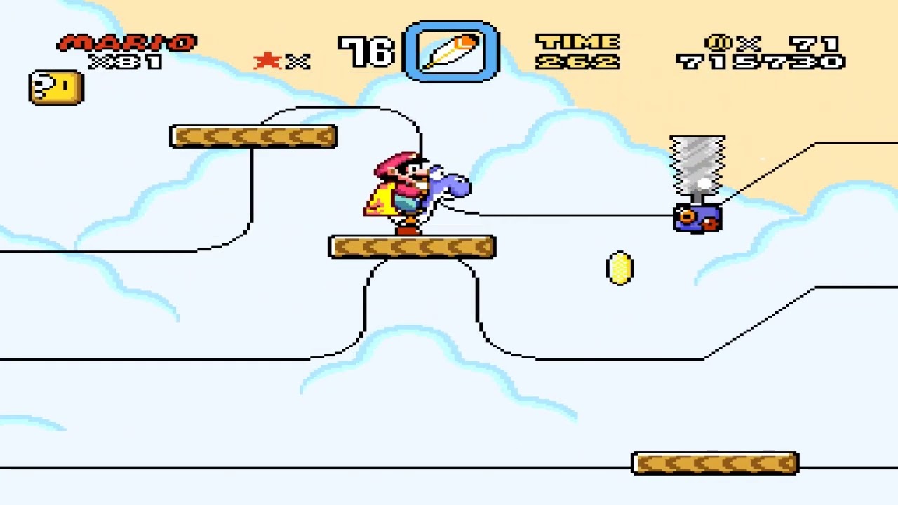 Super Mario World - Cheese Bridge Area (Secret Exit)