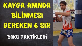 KAVGA ANINDA BİLİNMESİ GEREKEN 6 SIR - BOKS TEKNİKLERİ