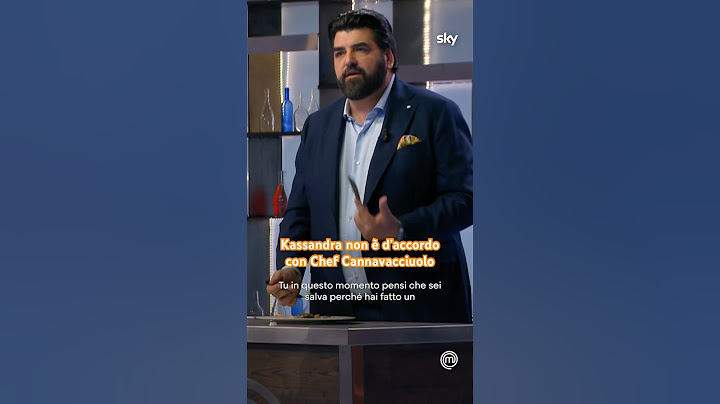 Secondo Kassandra, Chef Cannavacciuolo è il giudice che la capisce meno 🤐 #MasterChefIt