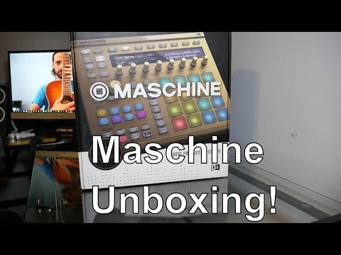 Native Instruments Maschine Mk2 (mkII) Unboxing Native Instruments Maschine Mk2 (mkII) Unboxing