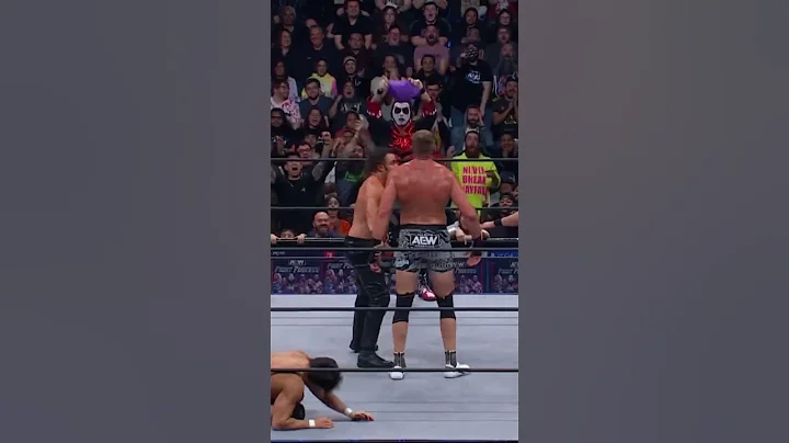 The very nice, very evil return of #Danhausen during #AEWDynamite!