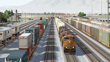 Highball Run8 Z Train to Bakersfield!