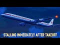 Heavy jet stalls just after takeoff  japan airlines flight 446