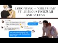 Jealous Iwaizumi and Sakusa? "Girlfriend" lyric prank || Haikyuu Texts