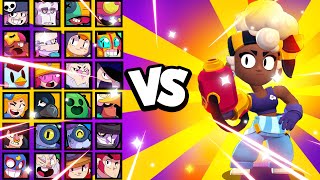 MAISIE VS TÜM KARAKTERLER 📣 EN YÜKSEK HASAR ? Brawl Stars #RumbleJungle