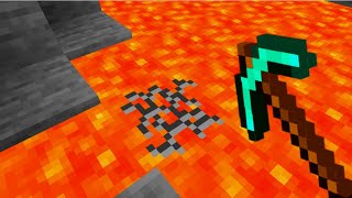 Minecraft But You Can Mine Lava