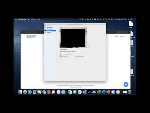 GoToWebinar webcam fix for Mac