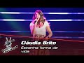 Cláudia Brito  - "Estranha forma de vida" | Prova Cega | The Voice Portugal