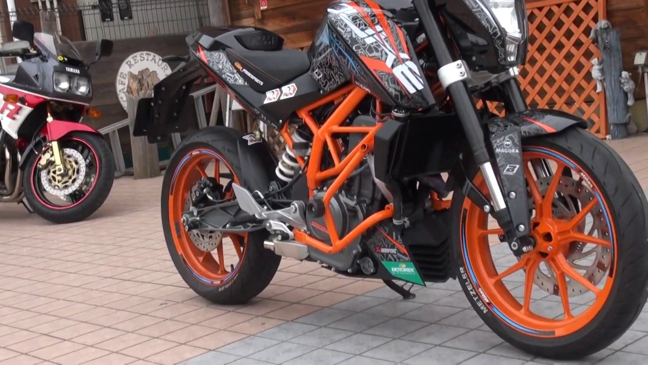 デュークレディー 美人ライダー 2016 KTM 250デューク 2016 KTM 250