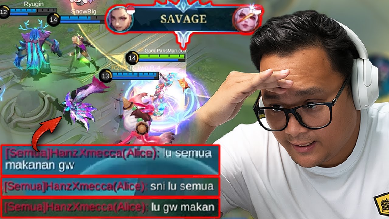 Gaya nya Selangit “ Lu semua makanan gw “ tapi in GAME KEBALIK KANNYA!