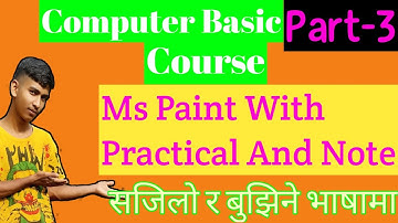 Computer Full BASIC Course In Nepali Part 3 Easy Method And Language 🔥😎