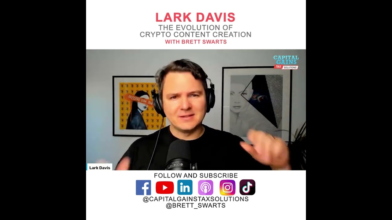 The Evolution of Crypto Content Creation with Lark Davis