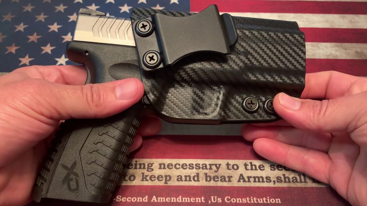 Rounded By Concealment Express IWB Kydex Holster For Springfield SA-35 - USA Made - View #5