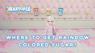 CAN’T FIND DORIS?! 😱 - Where to Get Colored Sugars for Roll Cakes (Heartopia Guide)
