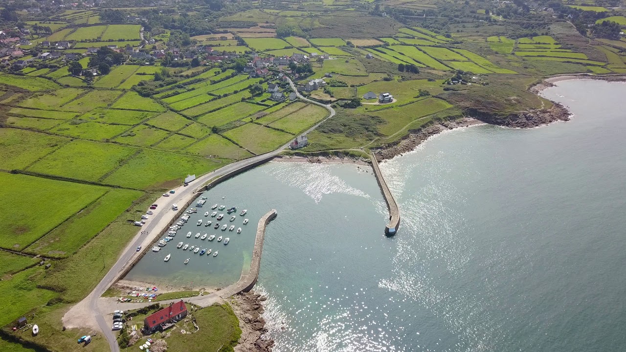 Cap lévi Fermanville vue du ciel (Drone Mavic pro)