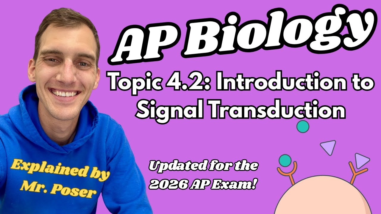 4.2 Introduction to Signal Transduction - AP Biology (Updated 2025-2026)