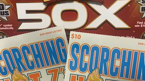 Oldest $10 Tickets! Scorching Hot 7’s & Super 50X — NJ Lottery