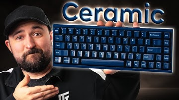 A Fully CERAMIC Keyboard....It feels weird. - Keychron Q 16 HE
