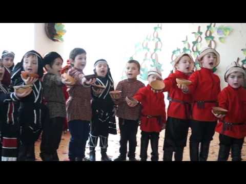 ქ. გორის # 12 საბავშვო ბაღი.  16/12/16.\n სტუმრად ელიბოსთან.\n ზუკა მინდიაშვილი .\nq. goris # 12 sabavs