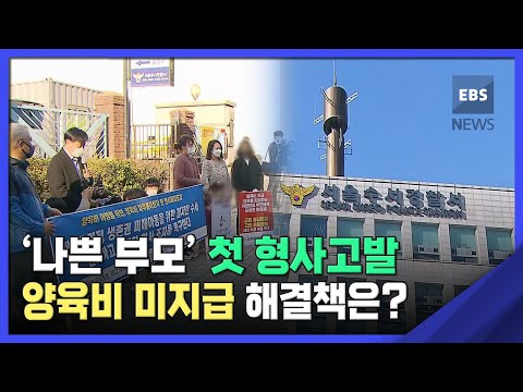 . &amp;#39;나쁜 부모&amp;#39; 첫 형사고발…양육비 <strong>미지급</strong> 해결책은?