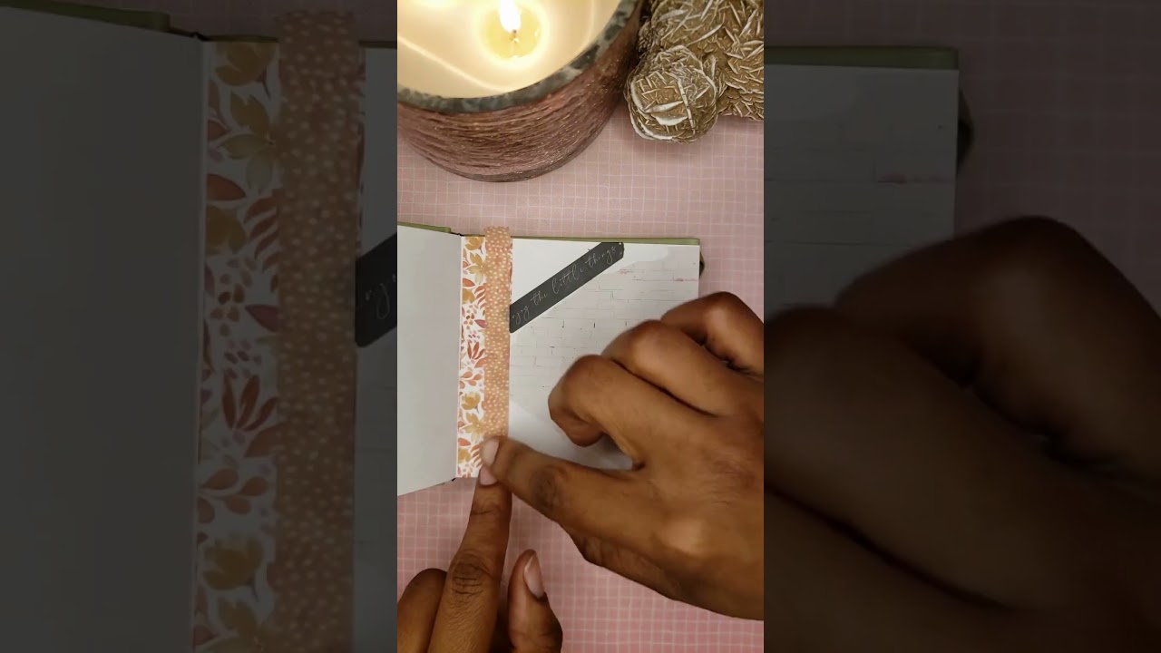 You are Worthy of Joy, Love and Respect - Glue Book Journal Page