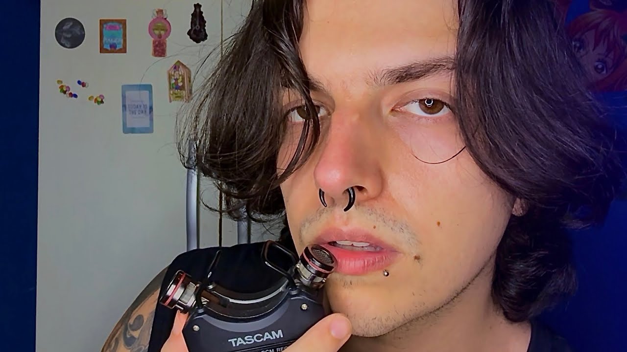 ASMR TASCAM | SONS de BOCA DIRETO no MIC *no talking*