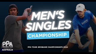 Armaan Bhatia v Mitch Hargreaves (Gold Match) at the PPA Tour Brisbane Championships 2024