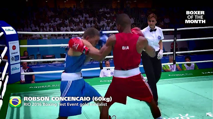 AIBA Boxer of November/December - Robson Conceicao