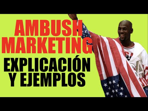 😏💡 AMBUSH MARKETING - EXPLICACIÓN Y EJEMPLOS 💡😏 Marketing Deportivo