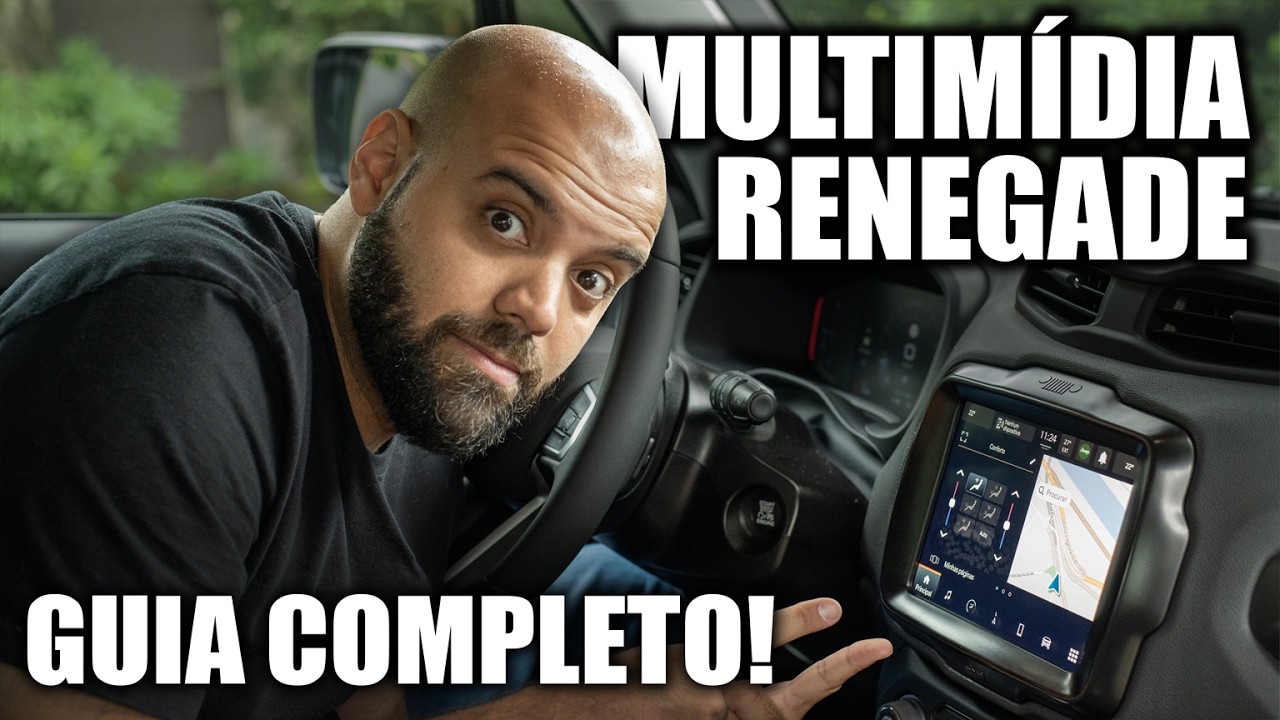 Central Multimídia Jeep Renegade: Guia Completo de Funções, Configurações e Dicas!