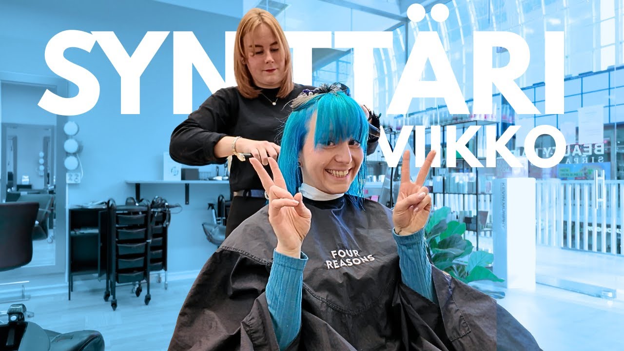 Värjäsin taas mun hiukset