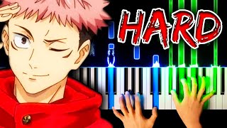 Kaikai Kitan (Jujutsu Kaisen OP) - Piano Tutorial