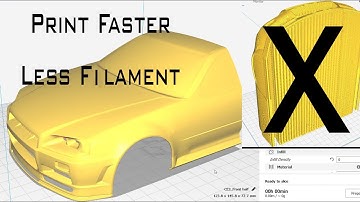 How to 3d print rc car body fast and with less support/Painting rc body/Scale Addiction