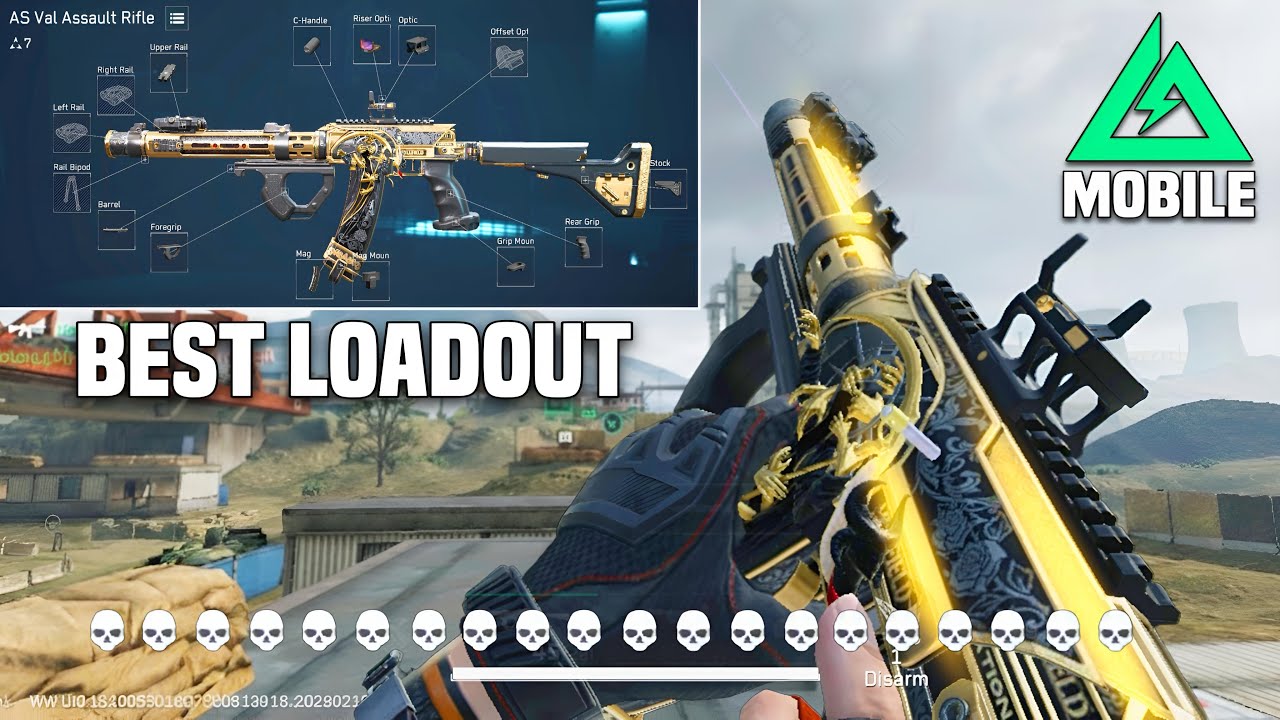 Delta Force Mobile: Best AS VAL Loadout (Zero Recoil Build) 