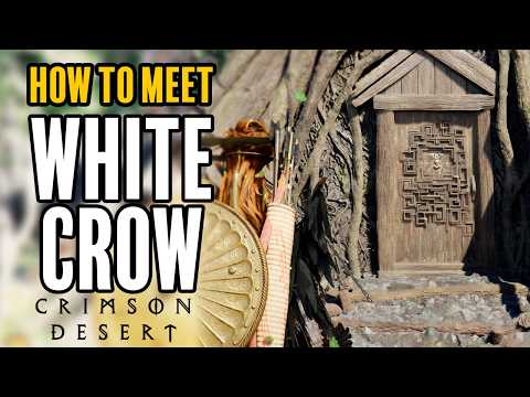How to meet White Crow the Witch in Crimson Desert (Wayward Woods Witch)
