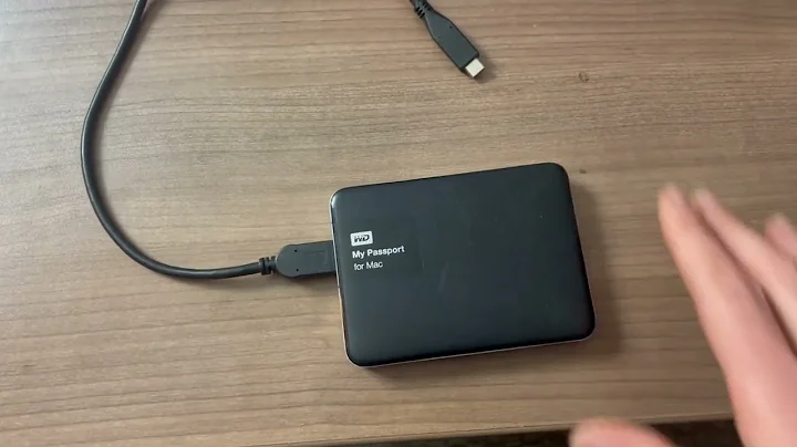 WD 1TB Black My Passport for Mac Quick Review