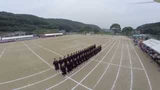 【延岡学園】H27体育祭 集団行動 ファントム2+HERO3+