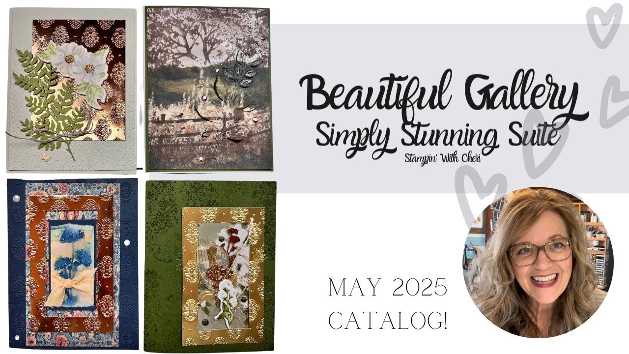 Simply STUNNING! See The New BEAUTIFUL GALLERY Suite From Stampin' Up!