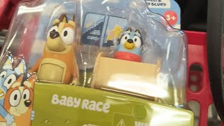 unboxing the bluey baby race figurines