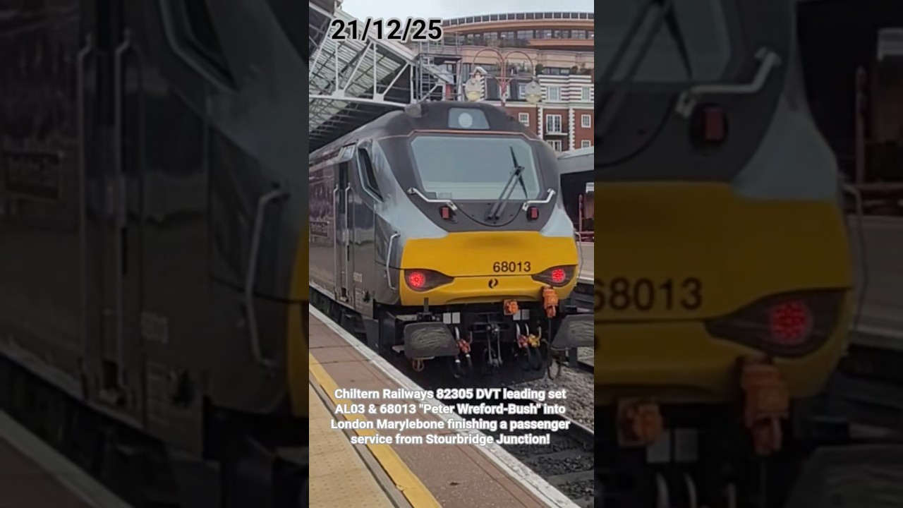 Not long left for the Chiltern Mk3's sadly 