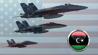 Image of US launches new airstrikes in Libya HD video